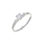 Δαχτυλιδι Μονοπετρο με Διαμαντι 0,40 Ct , F , VS1 